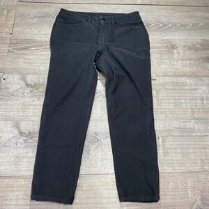 Lululemon Pants Mens 32 Black 5 Pocket Casual Stretch Athletic Chino Pants